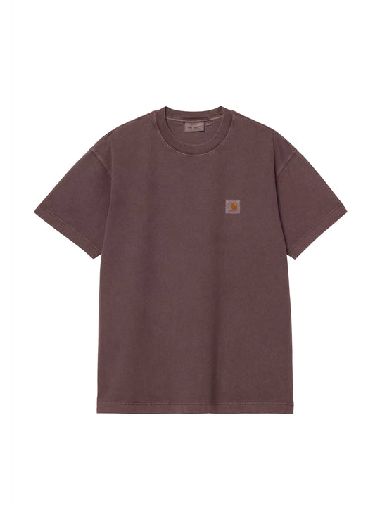 CARHARTT WIP S/S Vista T-Shirt Palisander, Garment dyed