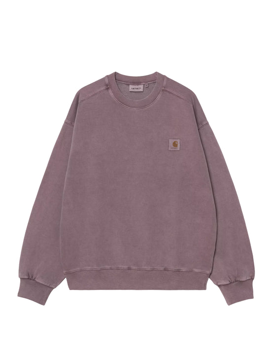 CARHARTT WIP Vista Sweatshirt Phlox, Garment dyed