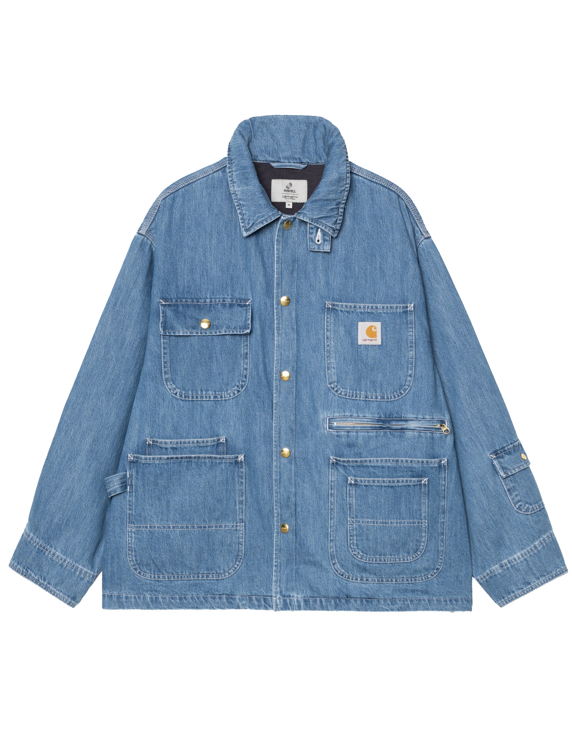 CARHARTT WIP X INVINCIBLE DENIM CHORE COAT MAX