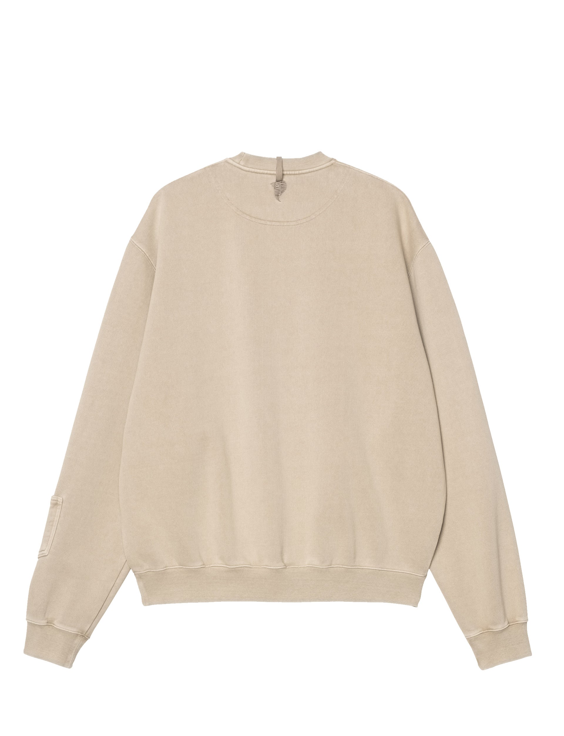 CARHARTT WIP X INVINCIBLE PIGMENT DYED SWEATSHIRT SIMPLY TAUPE