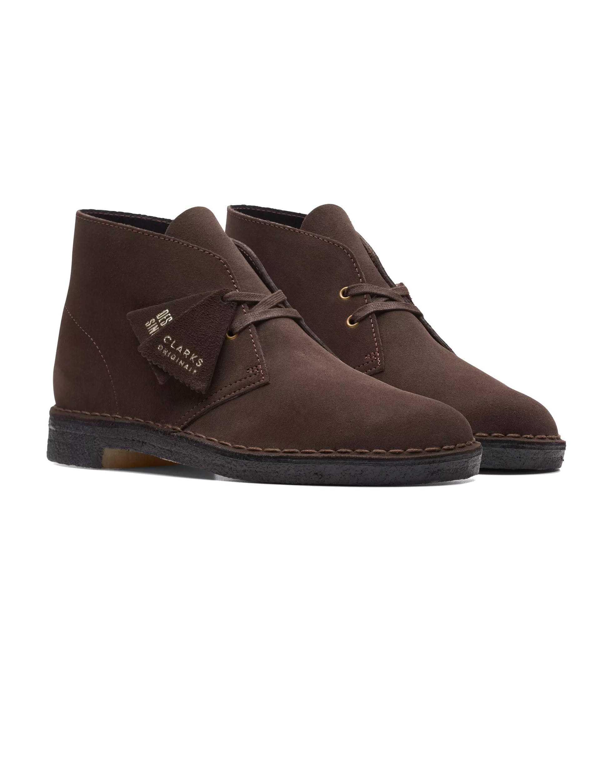 CLARKS Desert Boot Brown Suede