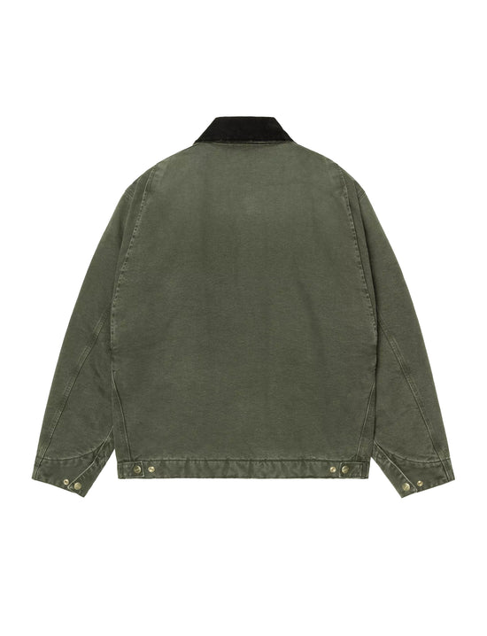 Carhartt WIP OG Detroit Jacket Olive / Black, Stone canvas