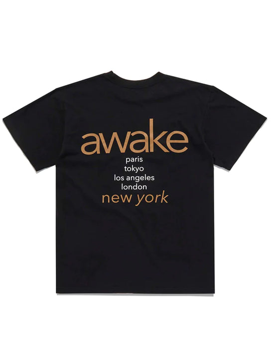 AWAKE NY CITY TEE BLACK