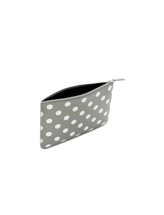 Comme des Garçons Wallet SA5100PD Grey Polka Dot