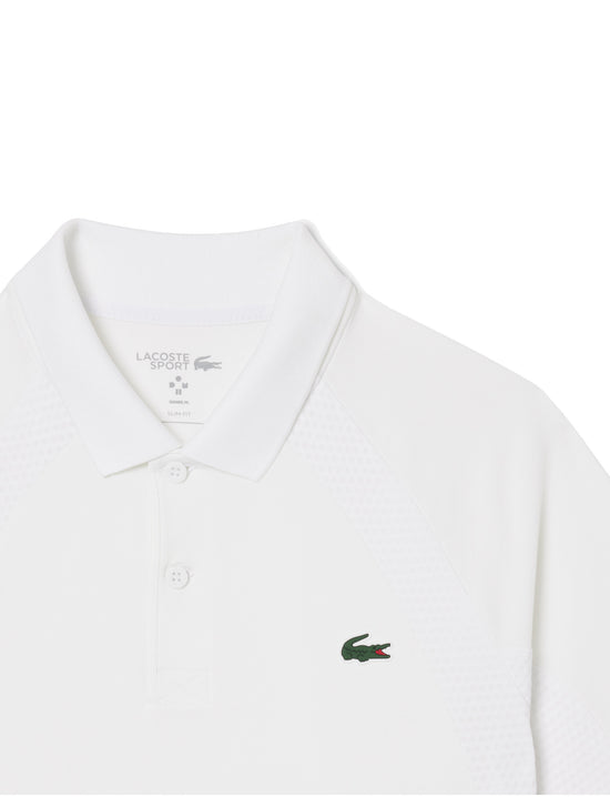 Lacoste Men's Lacoste Tennis x Daniil Medvedev Polo White