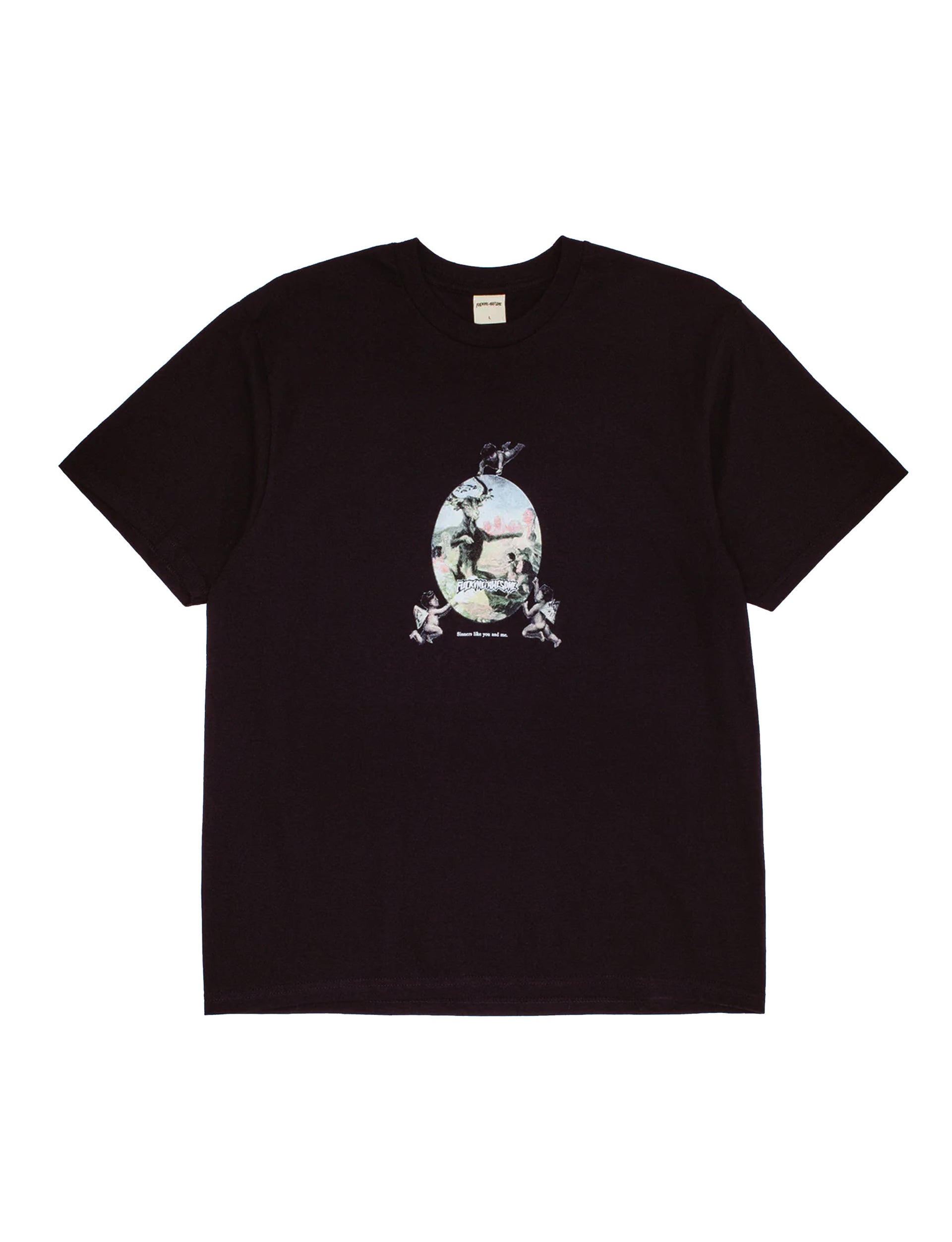 Fucking Awesome Sinners Like You and Me Short Sleeve Black