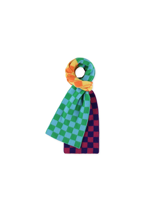 Howlin' Cosmic Checkerboard Scarf - Astro