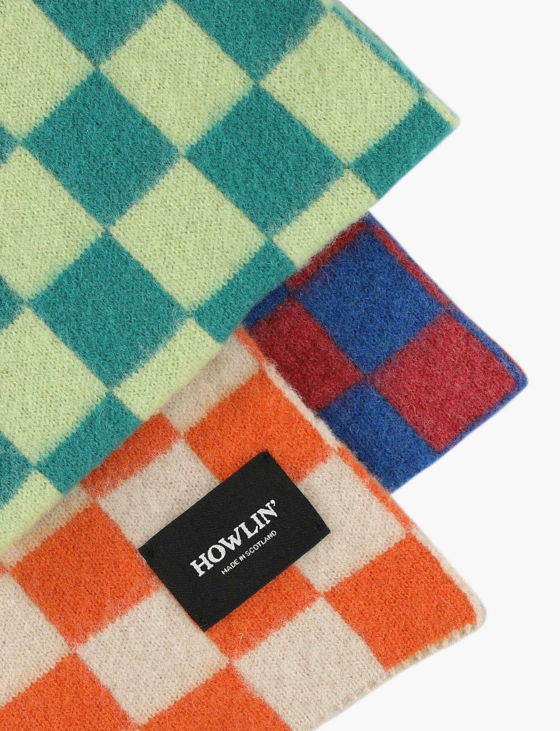 Howlin' Cosmic Checkerboard Scarf - Sky Dream