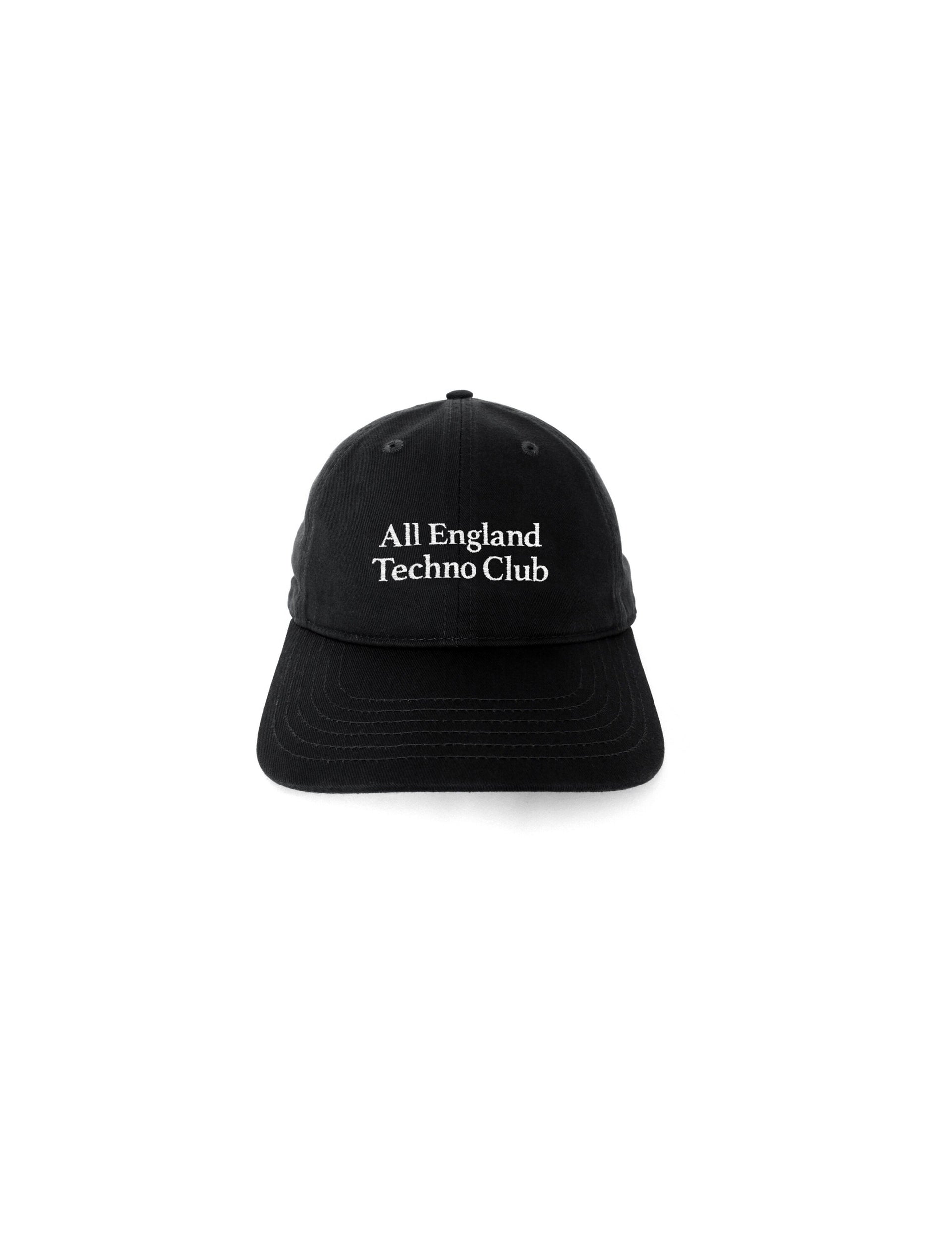 IDEA  ALL ENGLAND TECHNO CLUB HAT BLACK