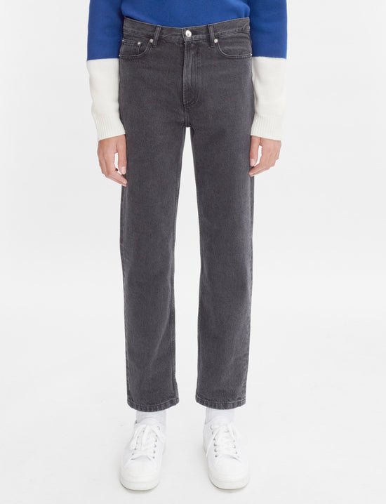 A.P.C. JEAN MARTIN WASHED BLACK