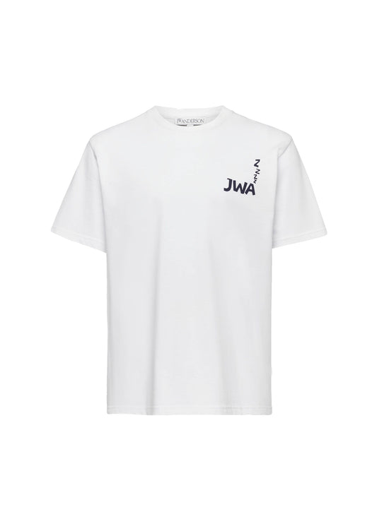 JW ANDERSON JWA BACK PRINT T-SHIRT WHITE