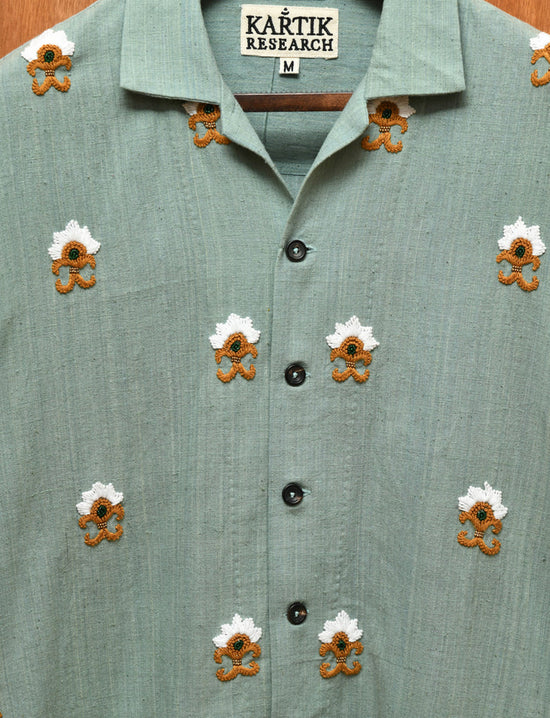 KARTIK RESEARCH SHIRT Turquoise