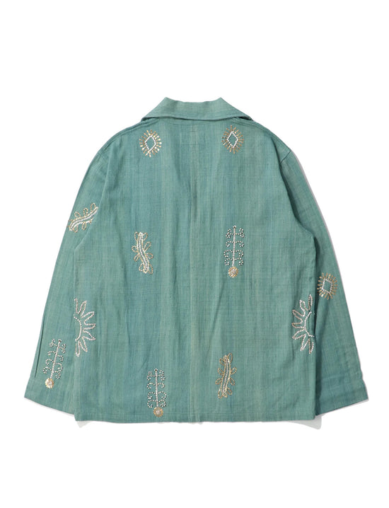 KARTIK RESEARCH Safari Jacket Algae/ Gold
