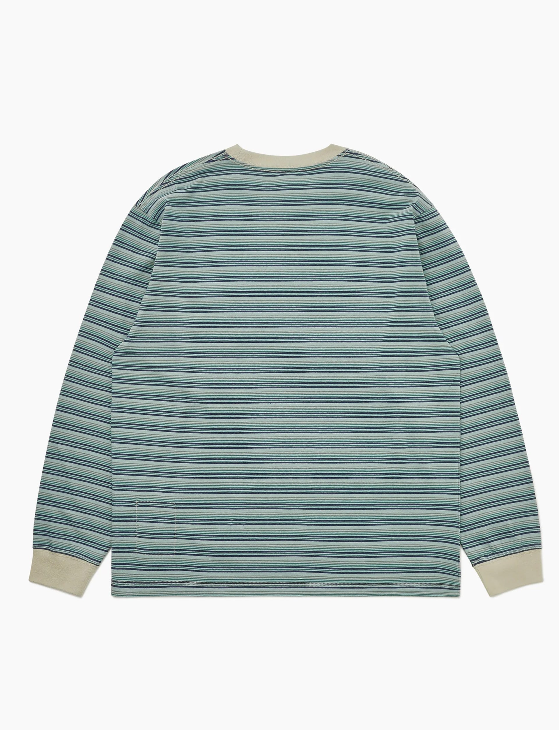 Khakis Border L/S Tee Pistachio