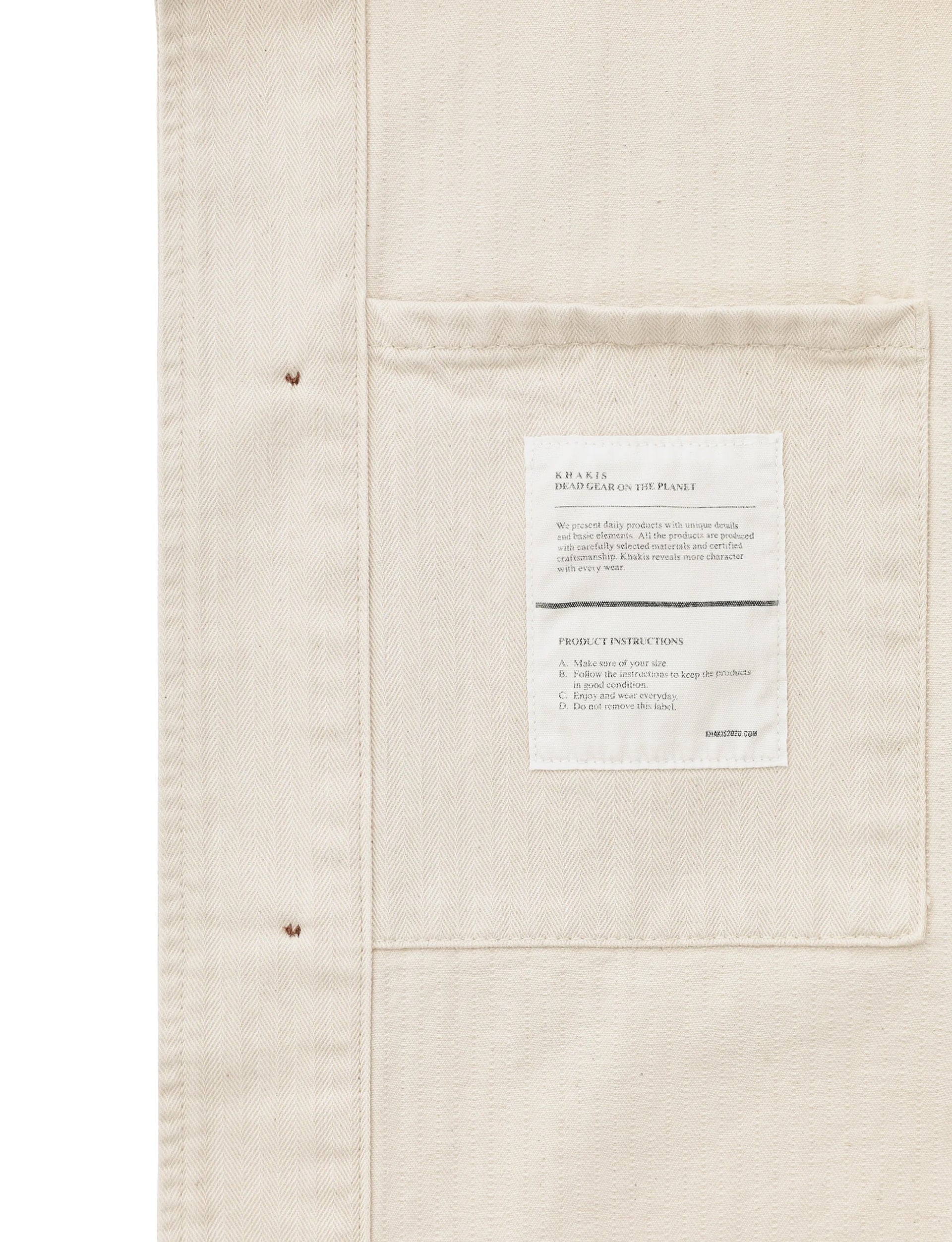 Khakis HBT Port Jacket Ecru