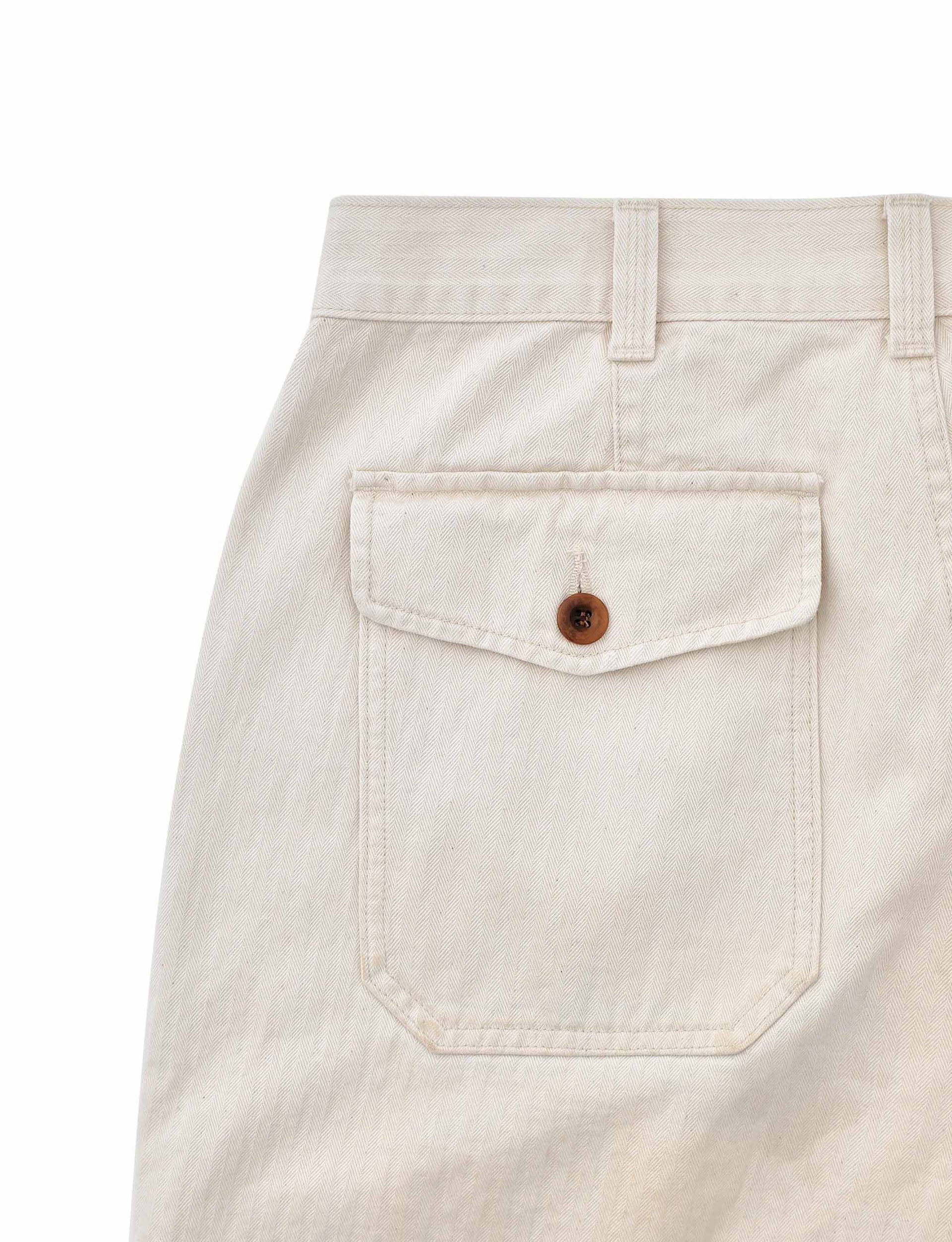 Khakis HBT Port Pant Ecru