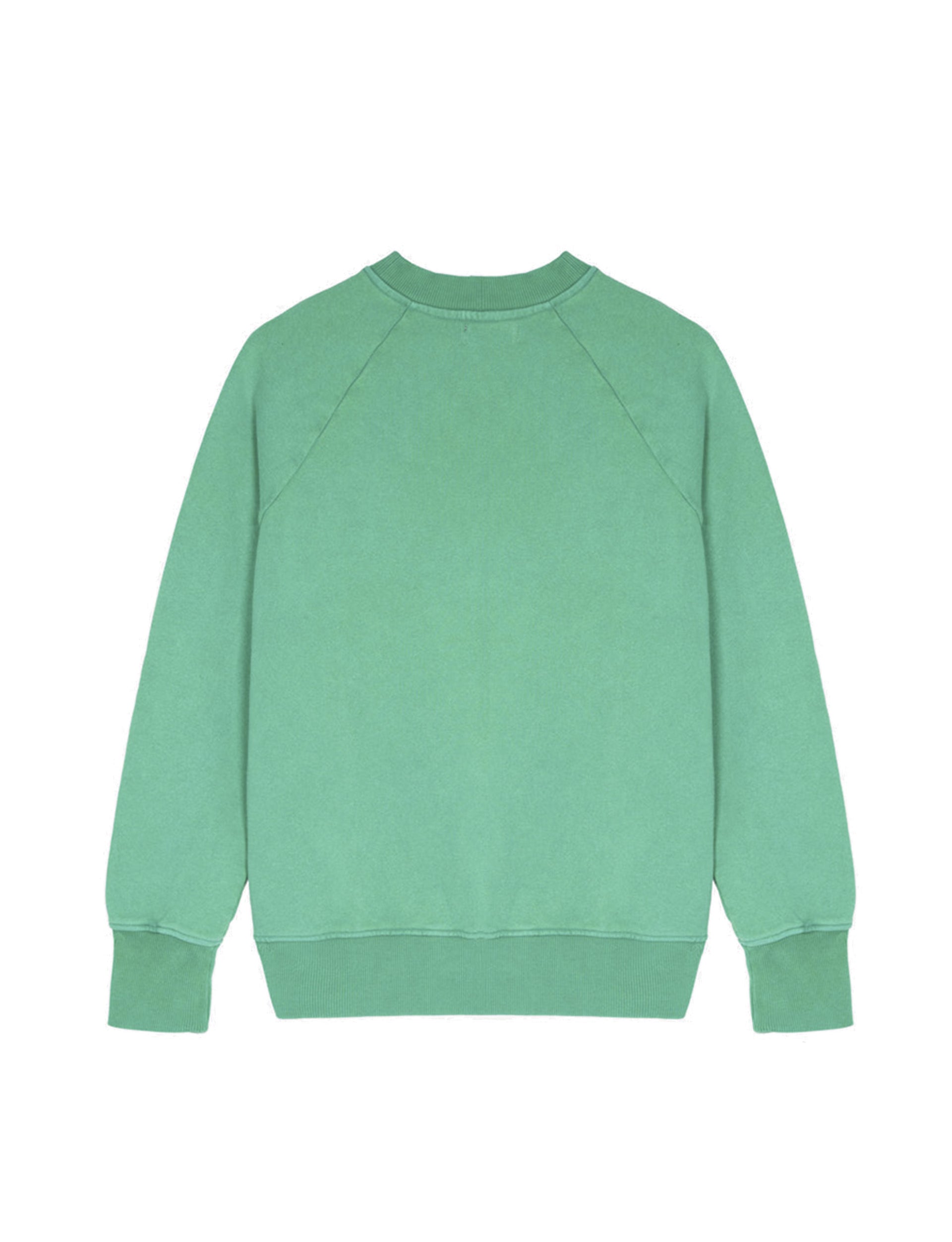 LATE CHECKOUT GREEN LC VINTAGE CREWNECK SWEATSHIRT