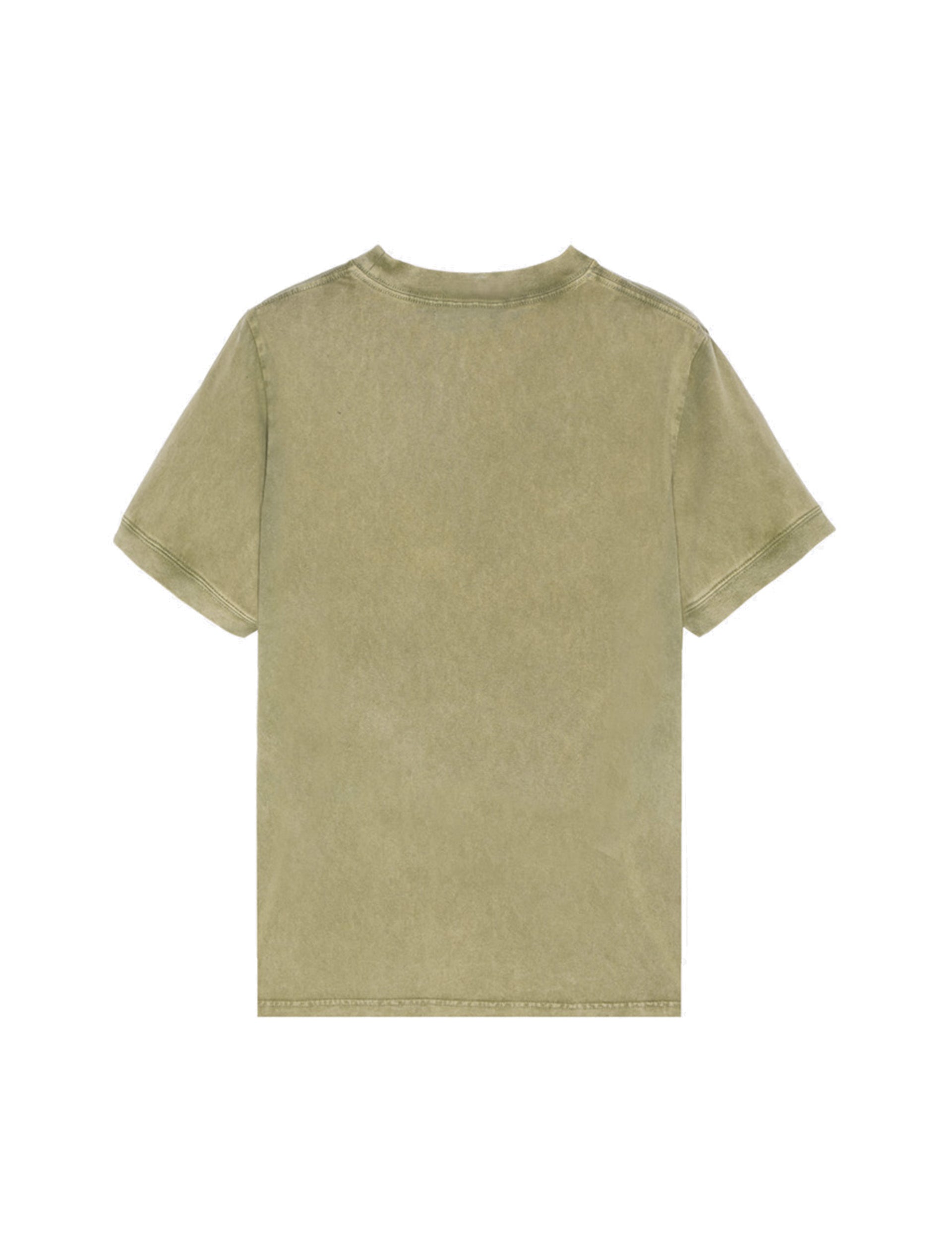 LATE CHECKOUT GREEN LOGO VINTAGE RINGER TEE