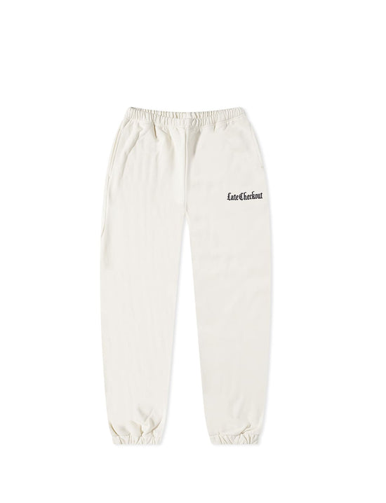 LATE CHECKOUT ISSA LOGO SWEATPANT JEAN