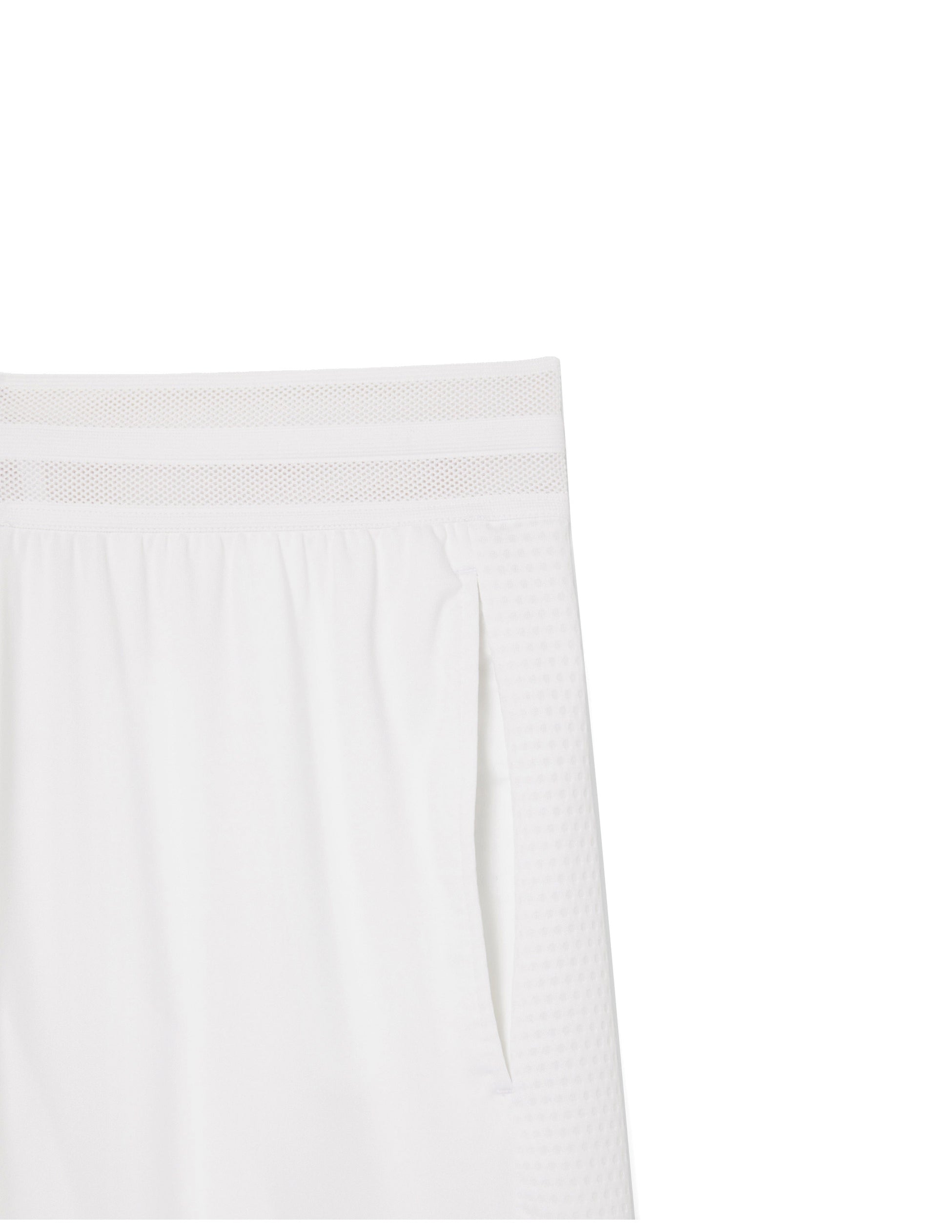 Lacoste Men's Ultra Dry Stretch Tennis Shorts White