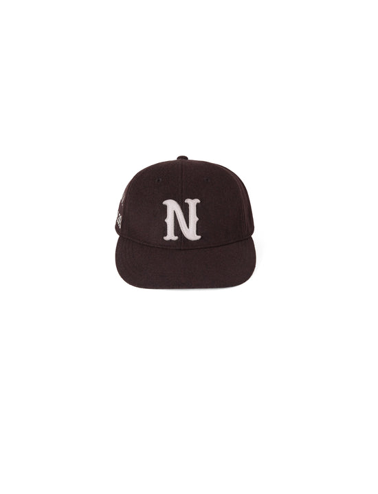 THISISNEVERTHAT N Felt Applique Cap Brown