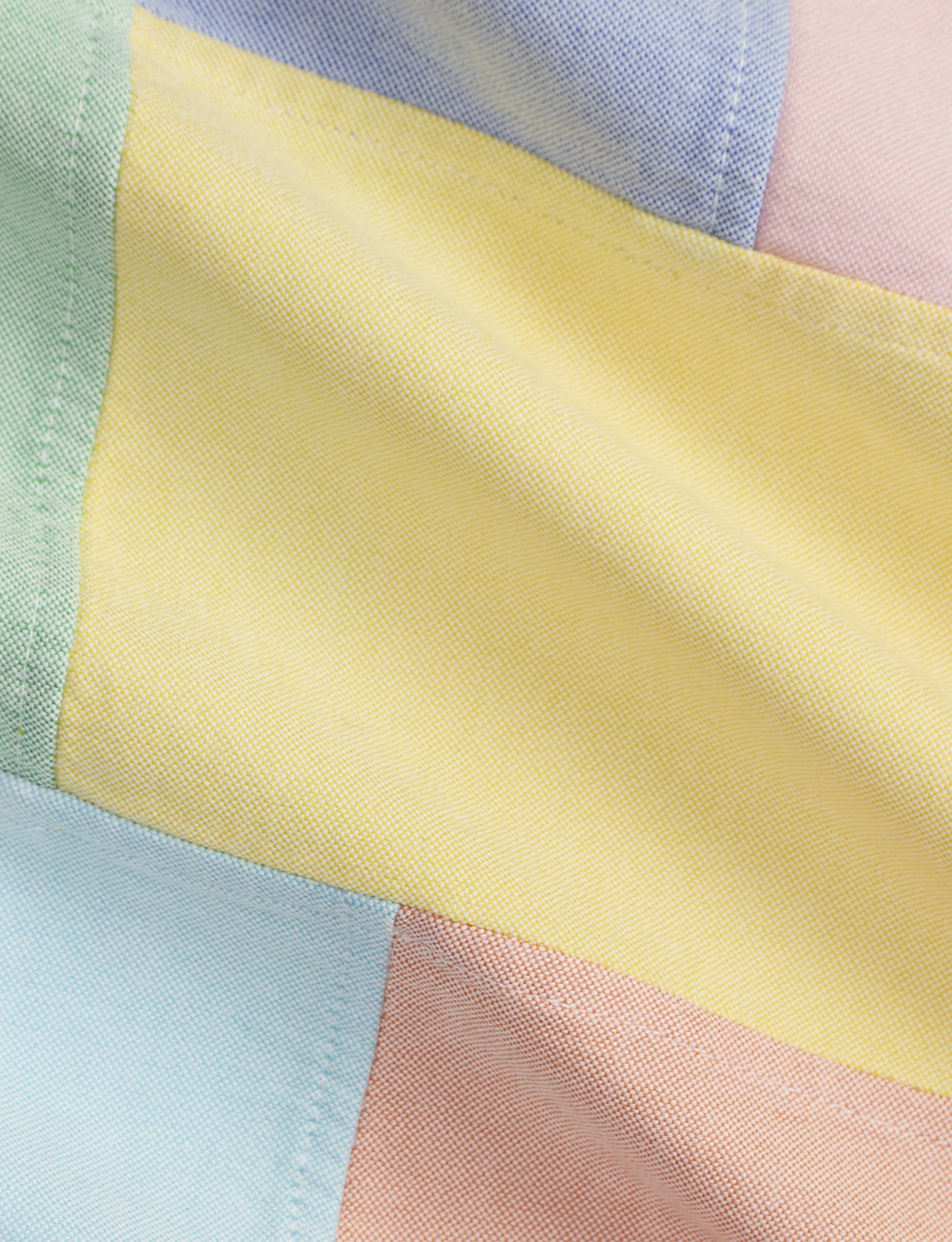 POLO RALPH LAUREN CLASSIC FIT PATCHWORK OXFORD WORKSHIRT