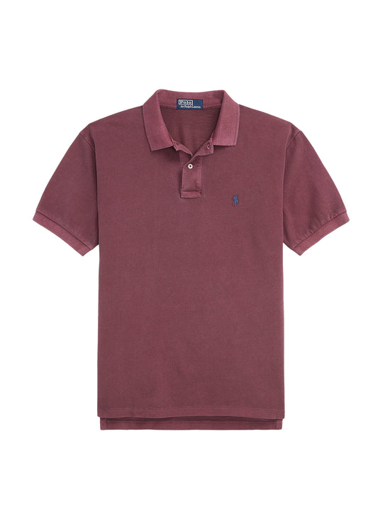 POLO RALPH LAUREN ORIGINAL FIT MESH POLO SHIRT RED CARPET