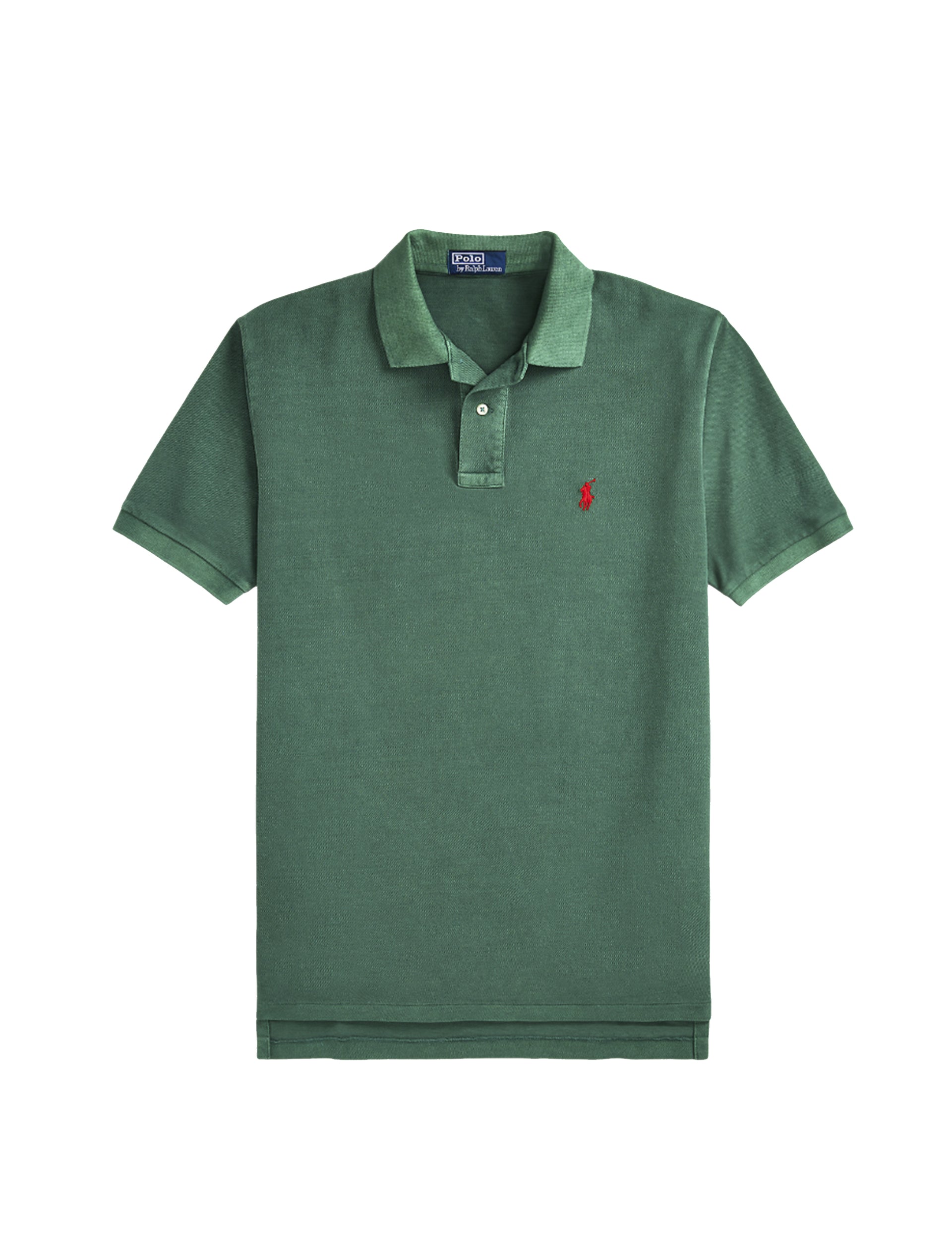 POLO RALPH LAUREN SHORT SLEEVE-POLO SHIRT GREEN