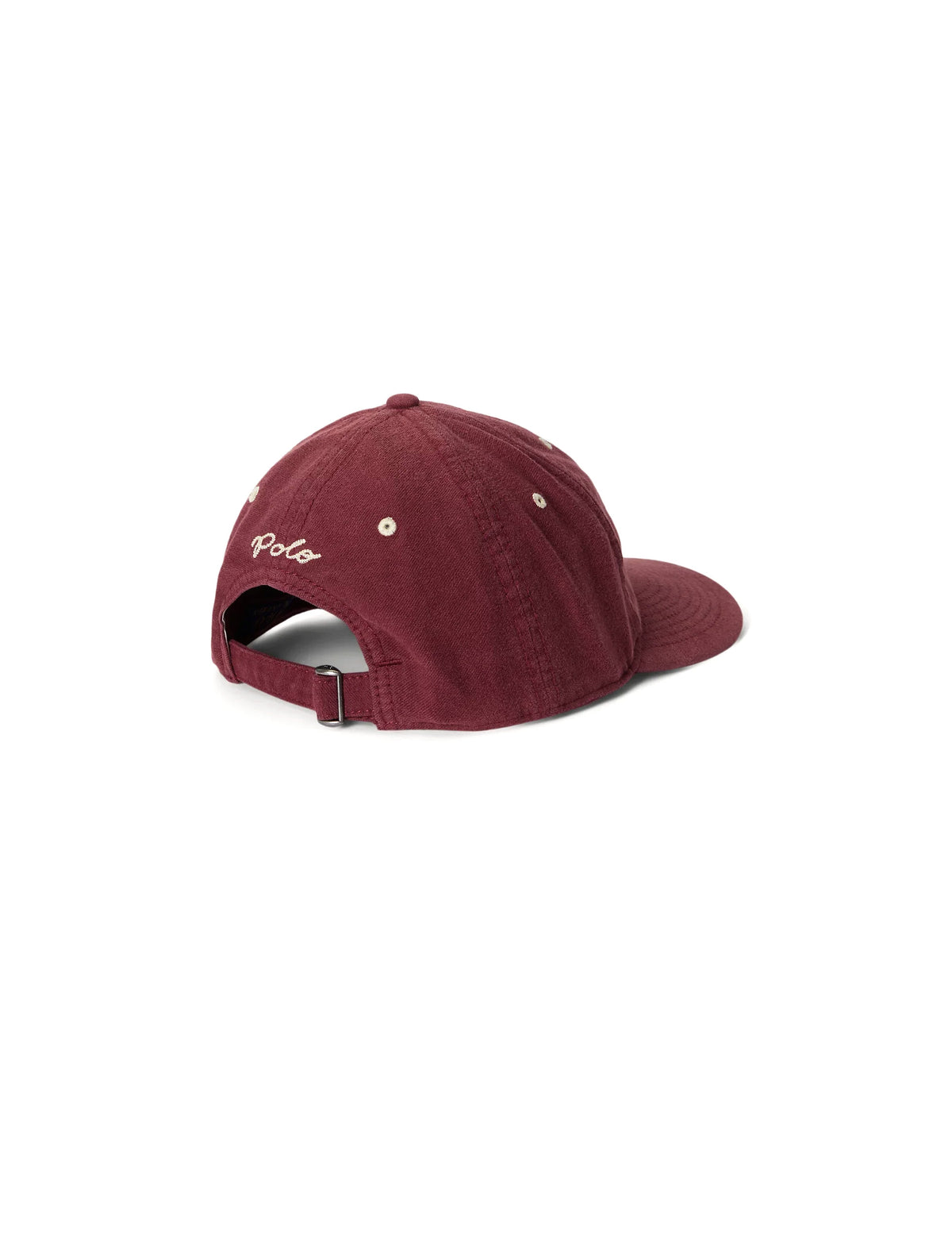 POLO RALPH LAUREN WOVEN-CAP RED WINE R