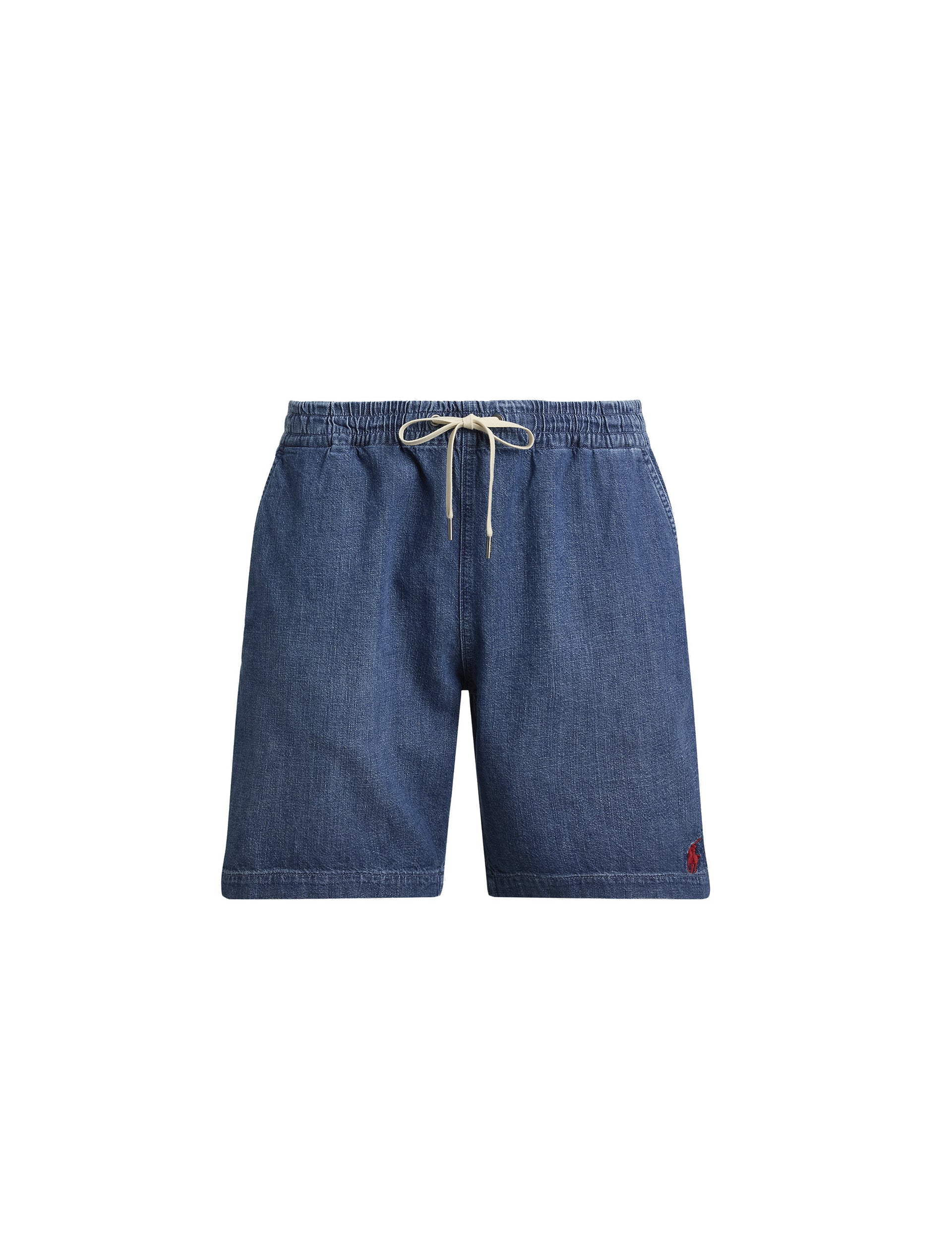 POLO RALPH LAUREN 8-INCH POLO PREPSTER DENIM SHORT BLANE