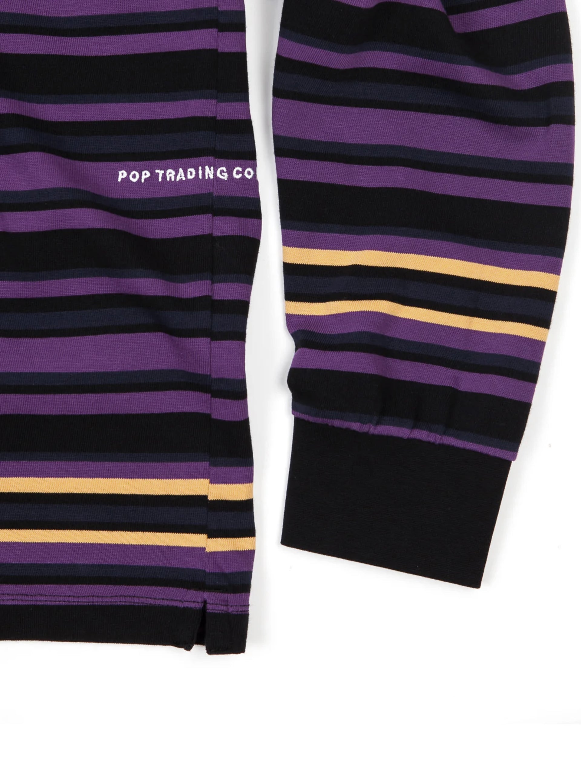 POP TRADING NAGEL STRIPED LONGSLEEVE PURPLE