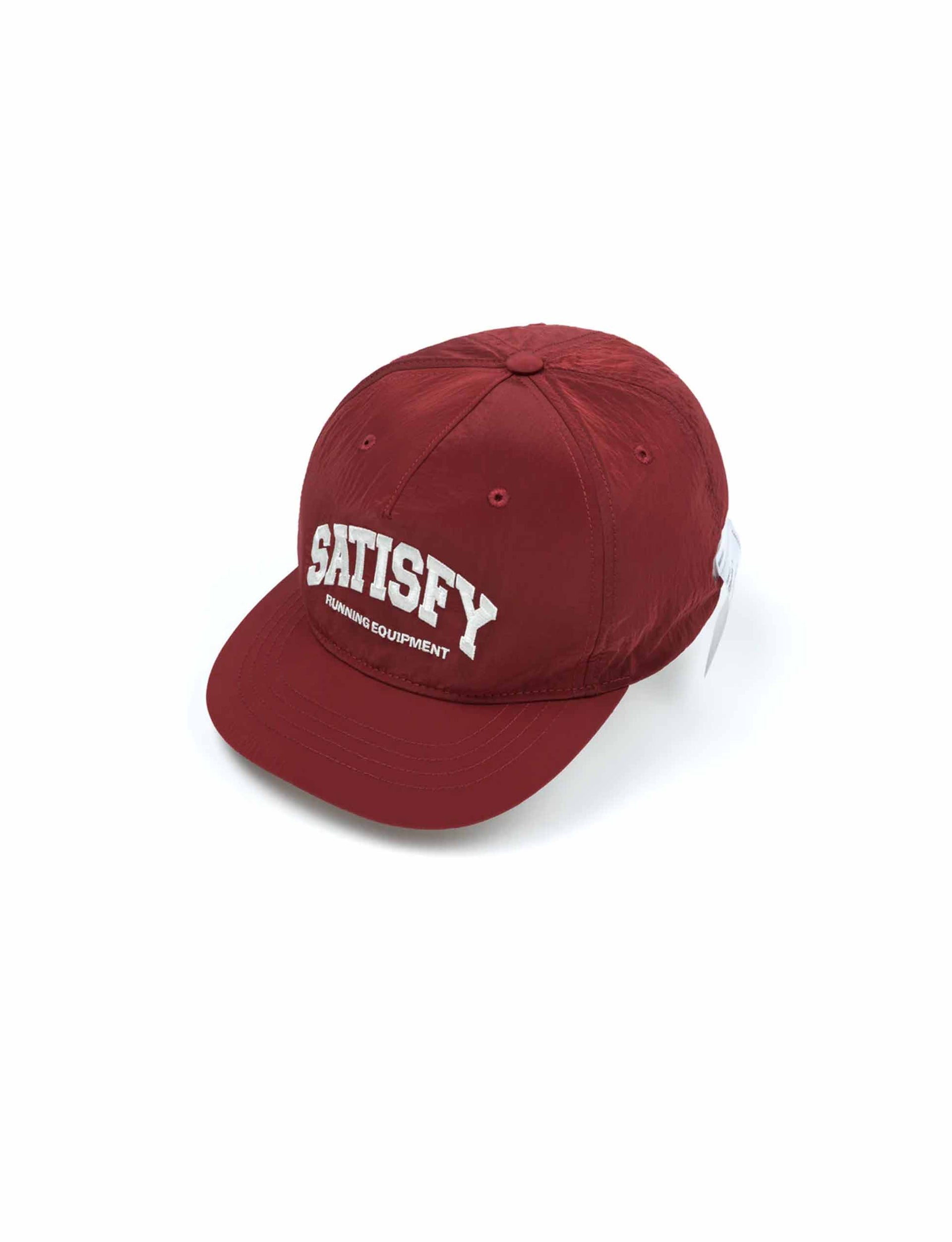 SATISFY FliteSilk™ 5‑Panel Pinch Cap Burgundy
