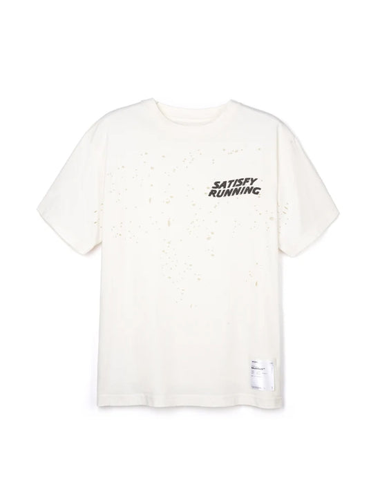 SATISFY MothTech T-Shirt  VEL 11006-11108 White
