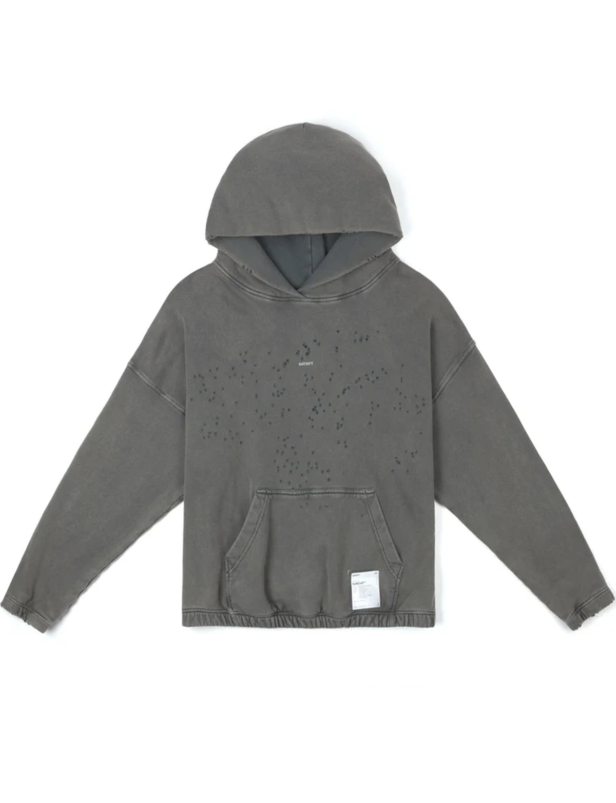 SATISFY RUNNING MothTech™ Hoodie FADED BLACK