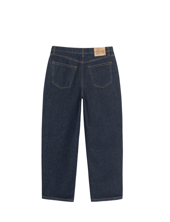 STÜSSY BIG OL' JEAN DENIM Rinsed Indigo