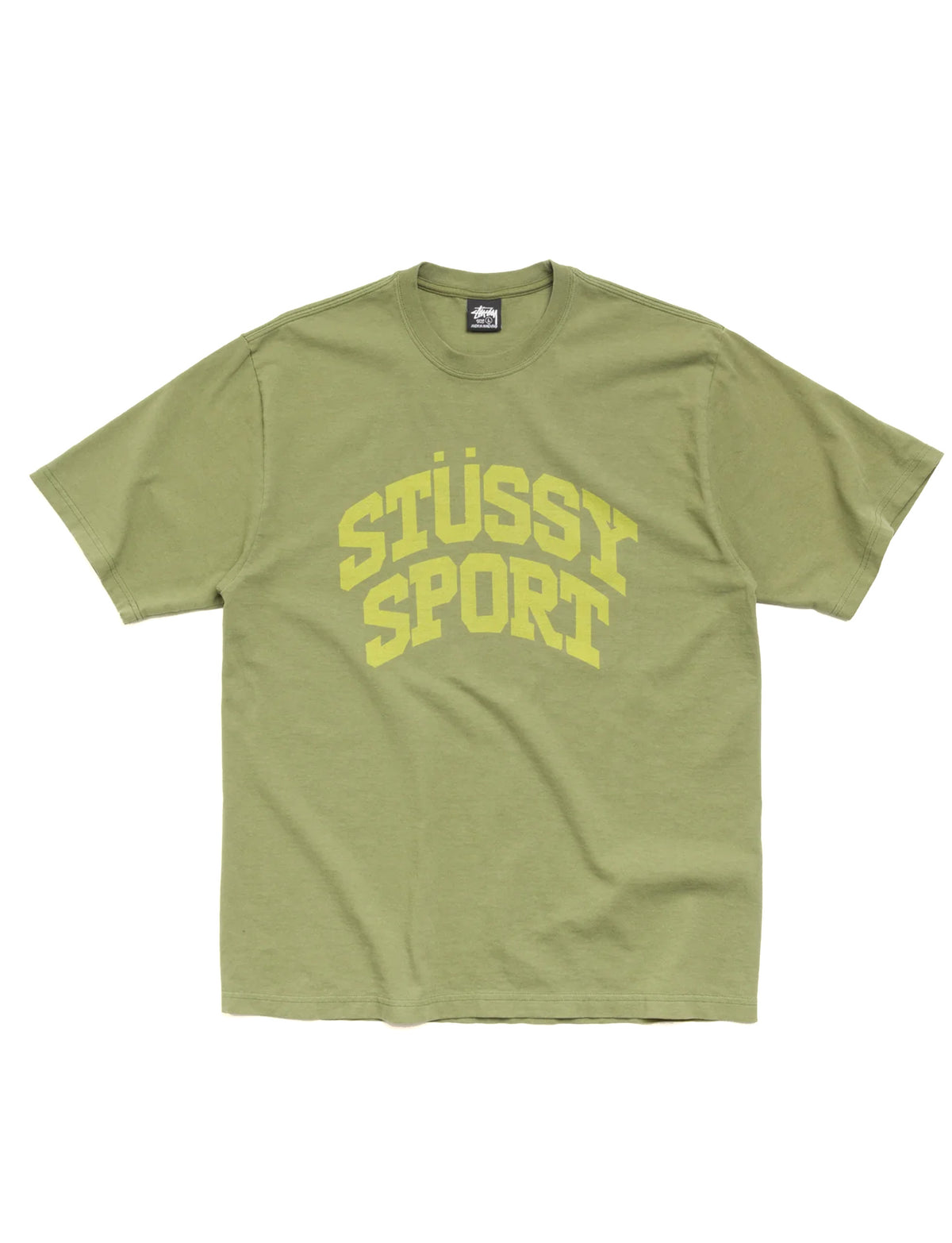 STÜSSY BLOCK SPORT TEE OLIVE