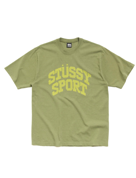 STÜSSY BLOCK SPORT TEE OLIVE