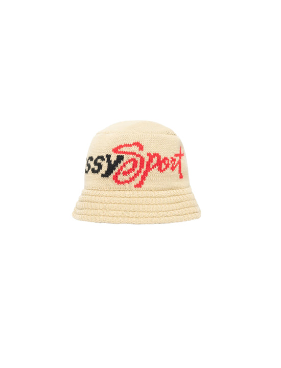 STÜSSY Bucket Stussy Sport Knit KHAKI