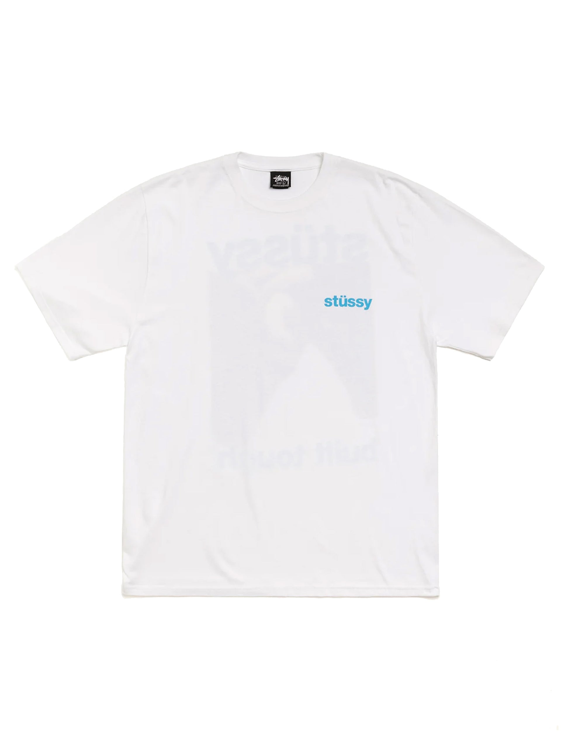 STÜSSY Built Tough Tee WHITE