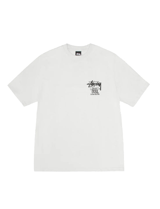 STÜSSY Classic Gear Pig. Dyed Tee WHITE