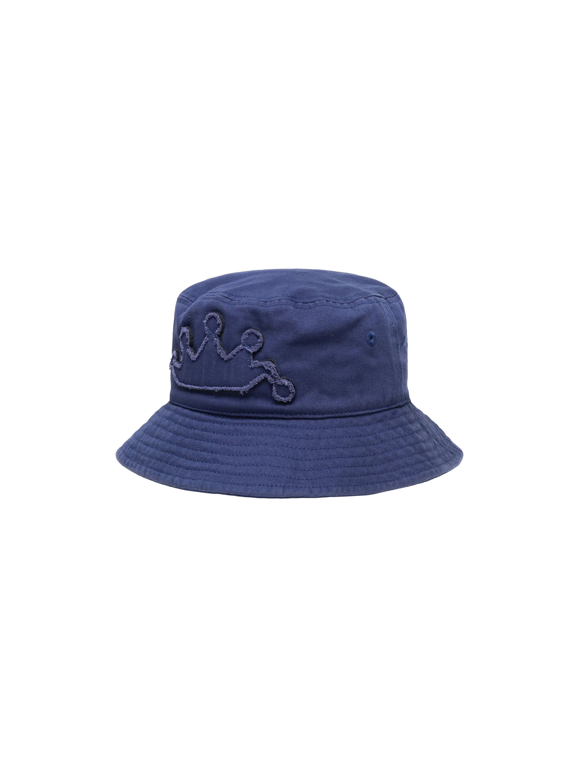 STÜSSY Crown Applique Bucket Hat NAVY