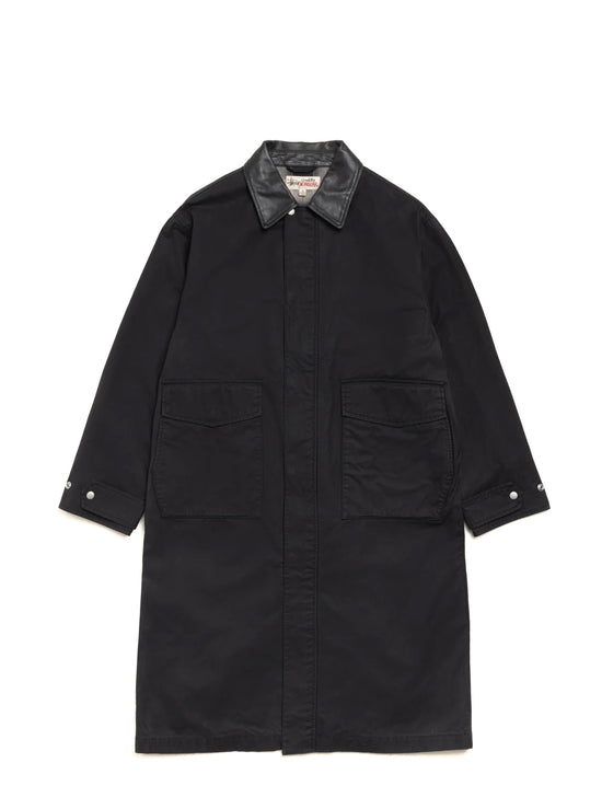 STÜSSY DUSTER COAT BLACK