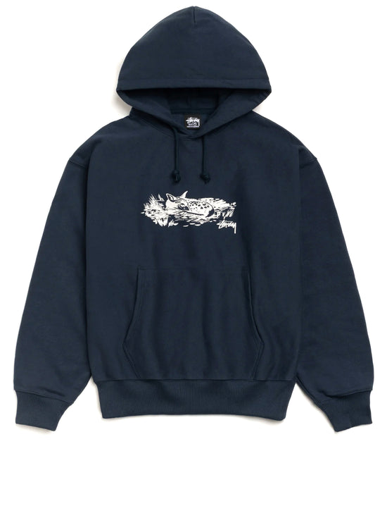 STÜSSY Fawn Hood NAVY