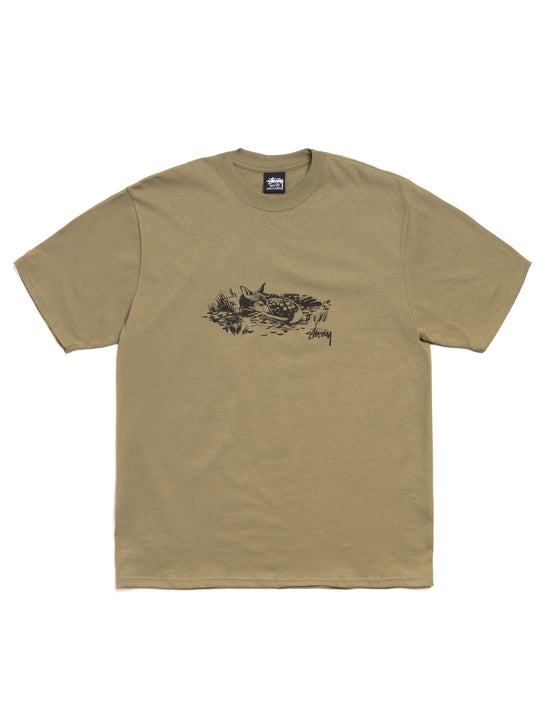 STÜSSY Fawn Tee ARMY