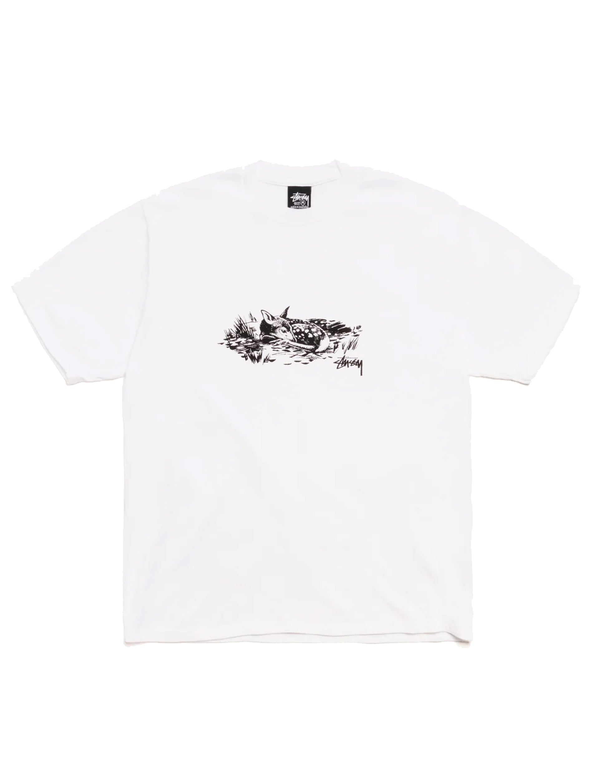 STÜSSY Fawn Tee WHITE