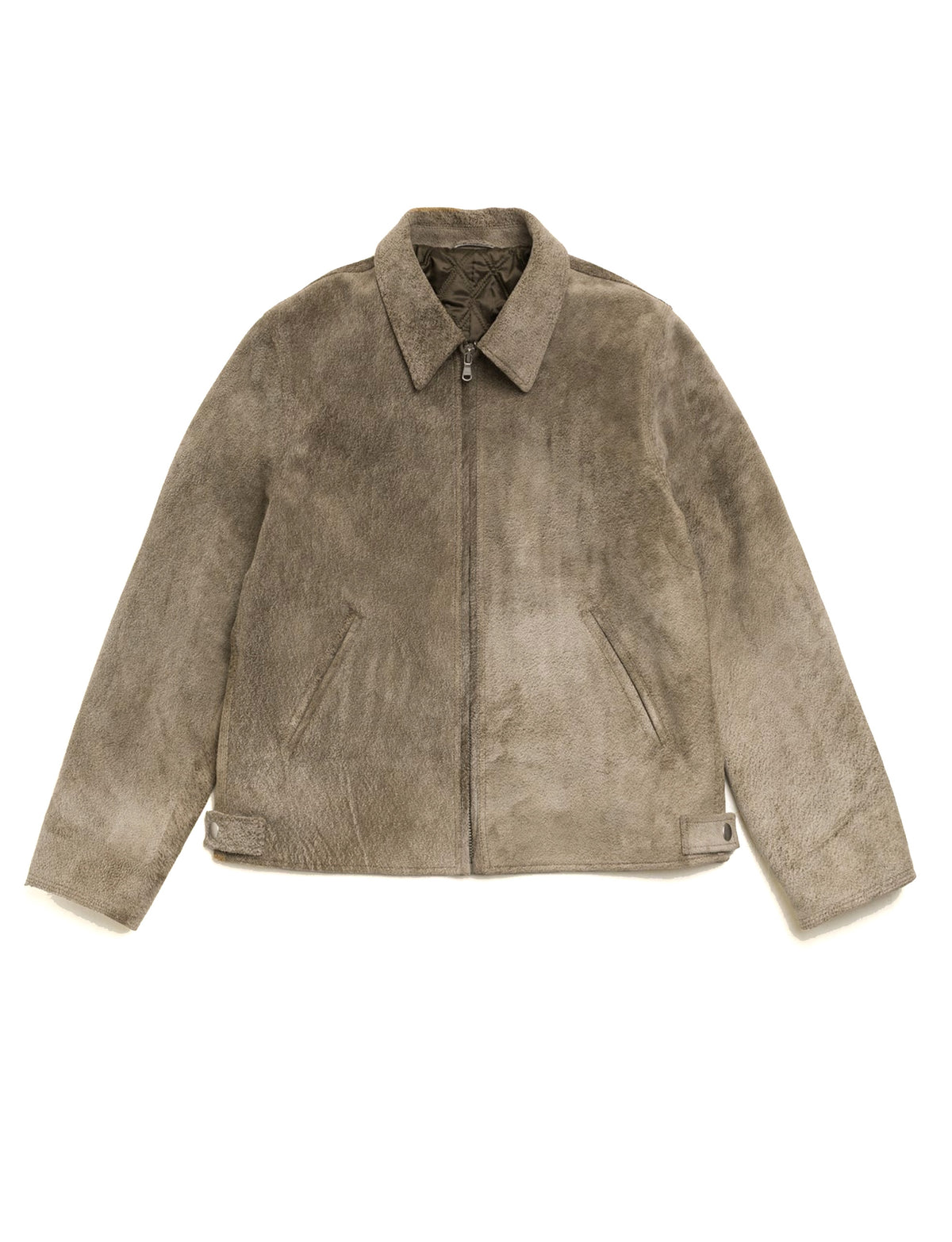 STÜSSY GARAGE JACKET SUEDE SUEDE