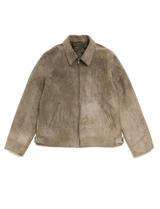 STÜSSY GARAGE JACKET SUEDE SUEDE