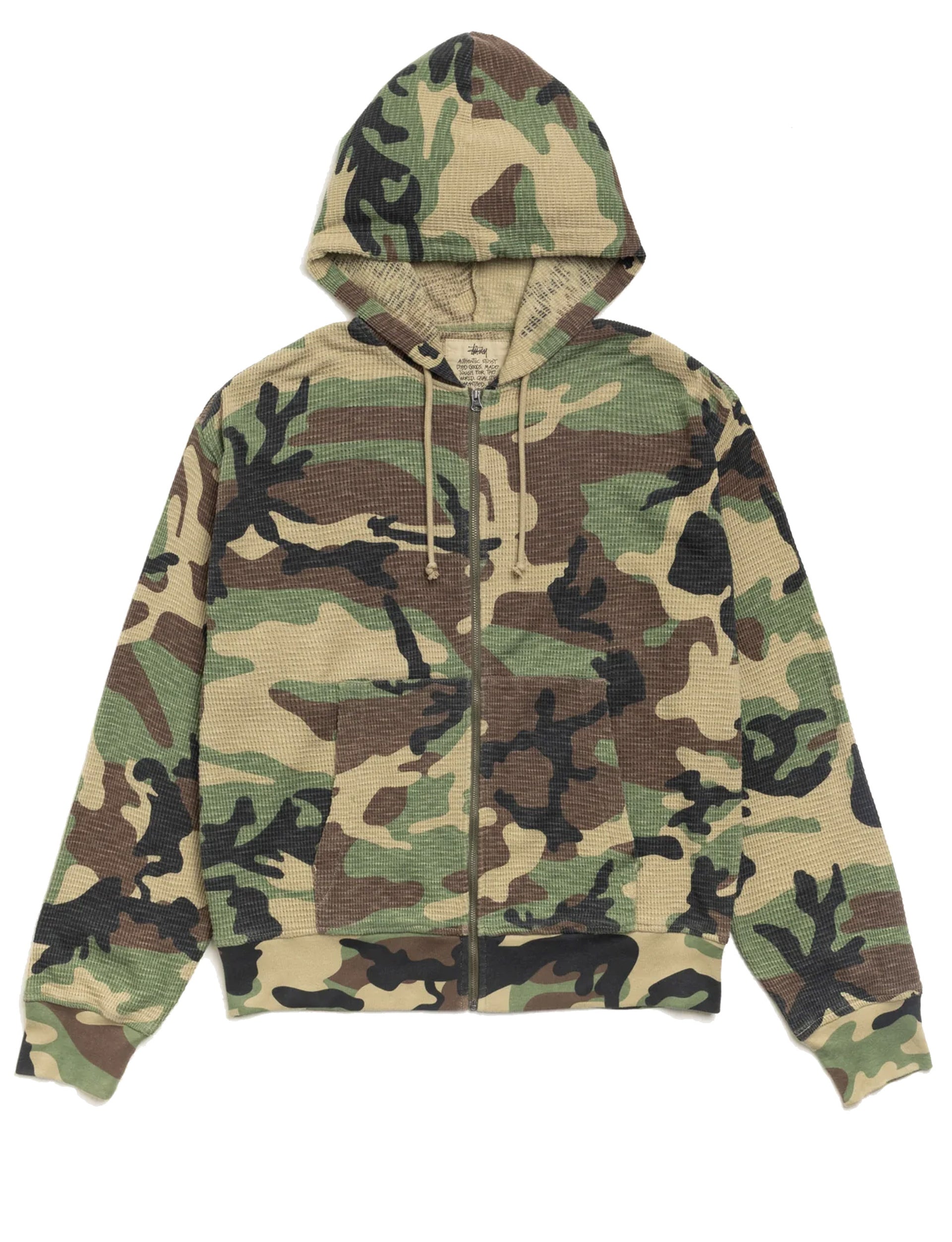 STÜSSY Light Weight Thermal Hood CAMO