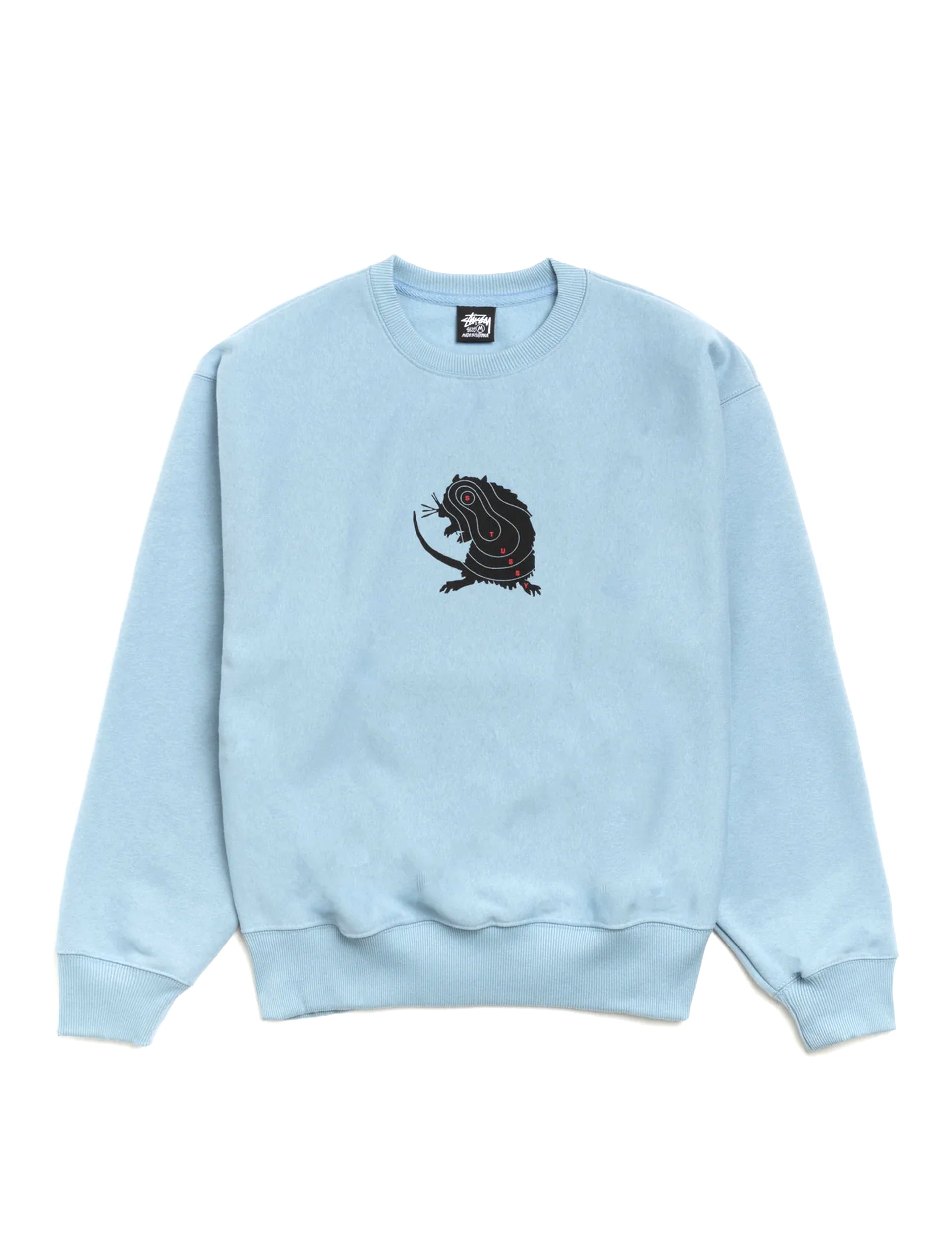 STÜSSY Long Range Crew SLATE