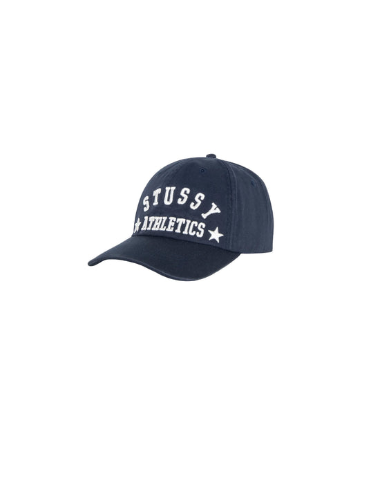 STÜSSY Lp Athletics Strapback Cap NAVY